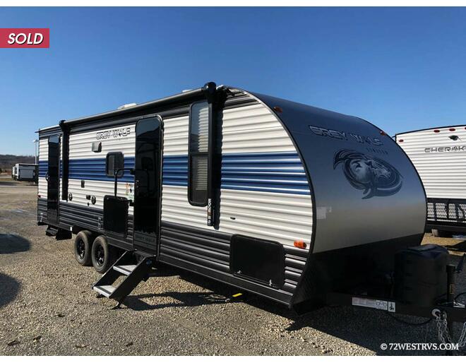 2021 Cherokee Grey Wolf 23DBH Travel Trailer at 72 West Motors and RVs STOCK# 072173 Exterior Photo