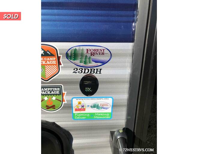 2021 Cherokee Grey Wolf 23DBH Travel Trailer at 72 West Motors and RVs STOCK# 072173 Photo 7
