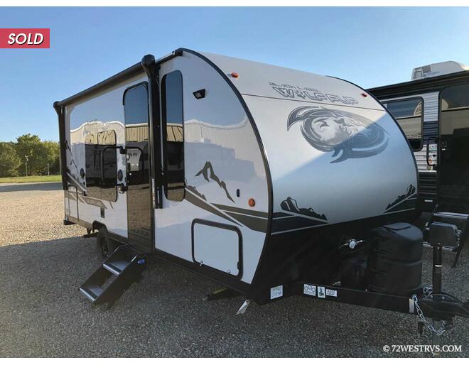 2022 Cherokee Wolf Pup 16FQBL Black Label Travel Trailer at 72 West Motors and RVs STOCK# 018499 Exterior Photo