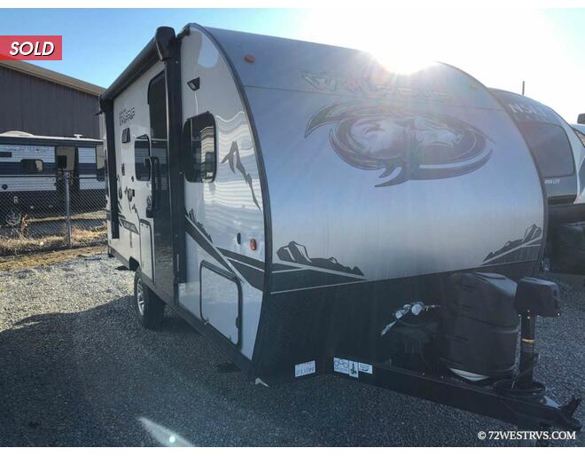 2022 Cherokee Wolf Pup 16TSBL Black Label Travel Trailer at 72 West Motors and RVs STOCK# 021599 Exterior Photo