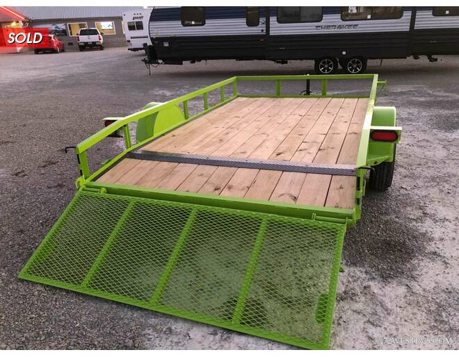 2021 Maxwell Ironstar UTILITY TRAILER Flatbed BP at 72 West Motors and RVs STOCK# 008497 Photo 4