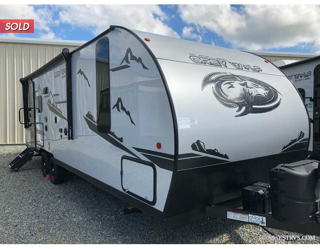 2022 Cherokee Grey Wolf 23MKBL Black Label Travel Trailer at 72 West Motors and RVs STOCK# 084327 Exterior Photo