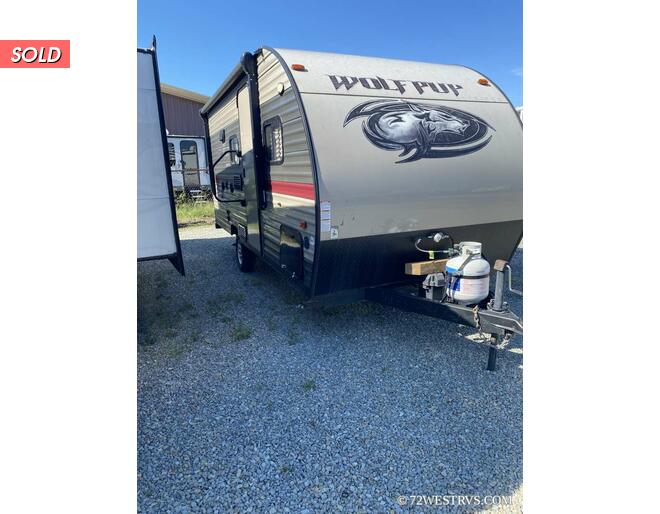 2018 Cherokee Wolf Pup 16BHS Travel Trailer at 72 West Motors and RVs STOCK# 048472U Exterior Photo