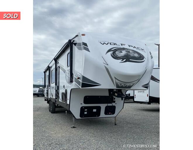 2023 Cherokee Wolf Pack Toy Hauler 325Pack13 Fifth Wheel at 72 West Motors and RVs STOCK# 221610 Exterior Photo