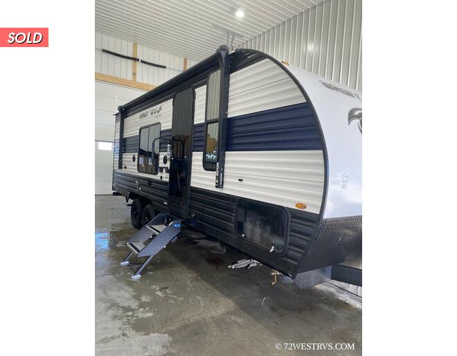 2023 Cherokee Grey Wolf 22CE Travel Trailer at 72 West Motors and RVs STOCK# 085881 Exterior Photo