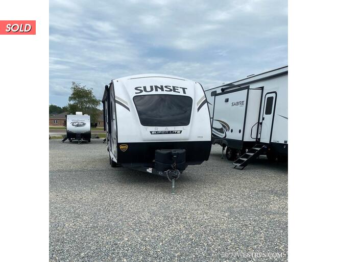 2023 CrossRoads Sunset Trail Super Lite 222RB Travel Trailer at 72 West Motors and RVs STOCK# 350832 Exterior Photo